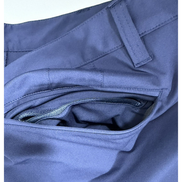 Rhone Pants Mens 34x31 Navy Blue Commuter Slim Fit Performance Chino 100036 - Picture 10 of 16